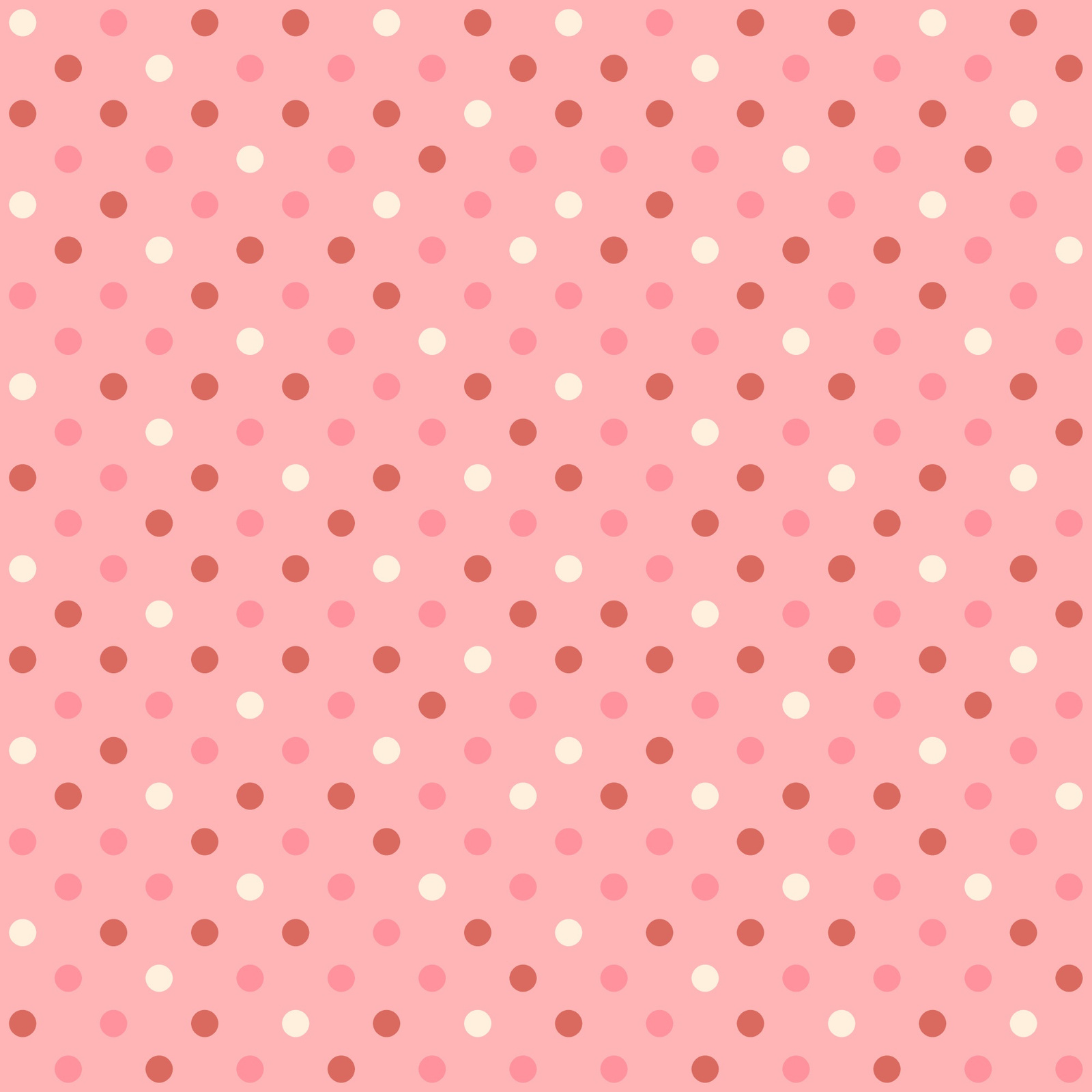 Dots in Pink Background Illustration